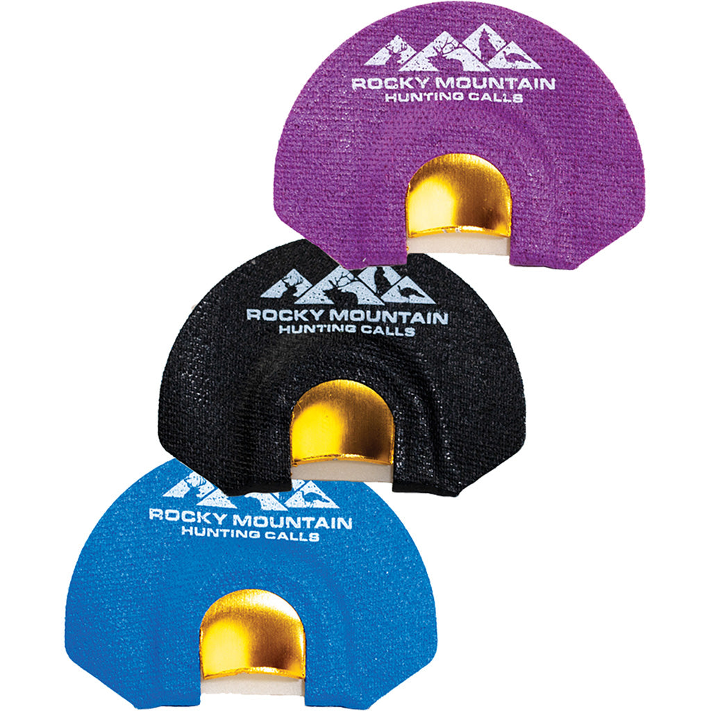 Rocky Mountain Golden Tone Plate Diaphragm Calls 3 Pack - Part 