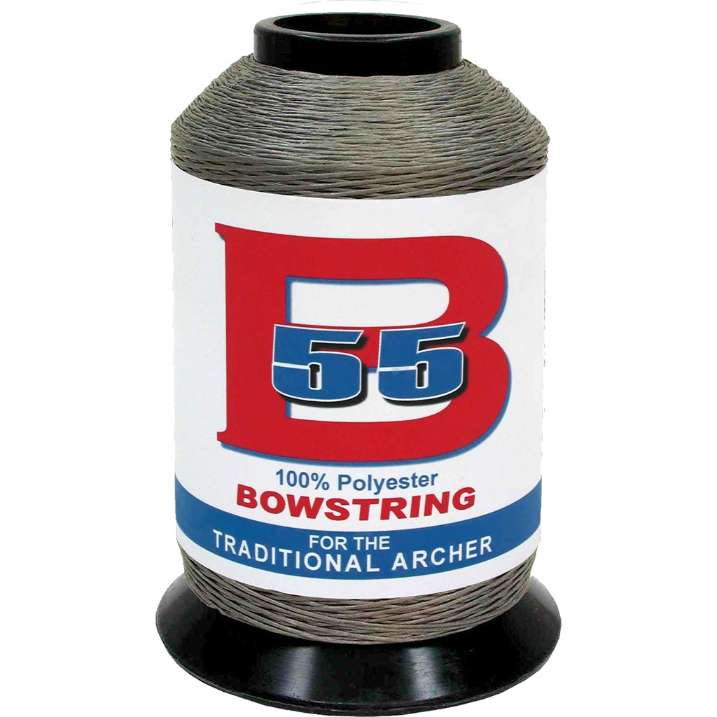 BCY B55 Bowstring Material Silver 1/4 lb - Durable Polyester for Recurves