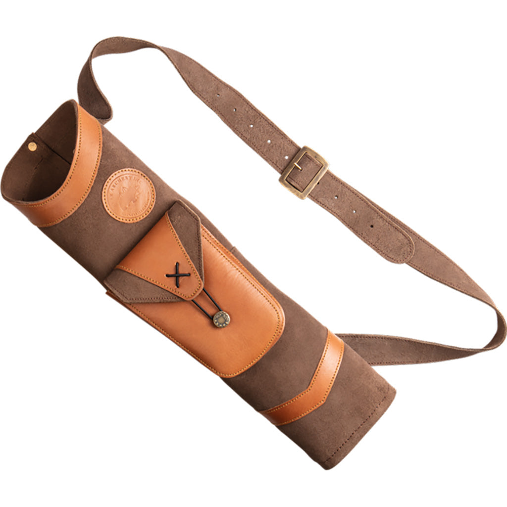 Bear Fred Bear Super Light Back Quiver - Two-Tone Genuine Leather