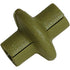 Pine Ridge Kisser Button Slotted Olive Green - 1 Pack