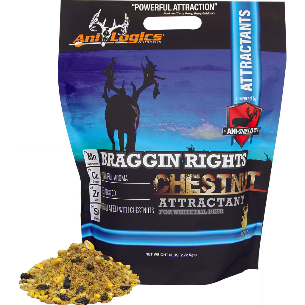 Ani-Logics Braggin Rights Attractant Chestnut 6 lbs - Premium Deer Attractant