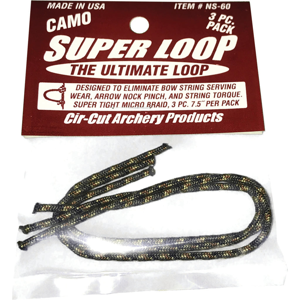Cir-Cut Release Rope Camo 7.5" - 3 Pack