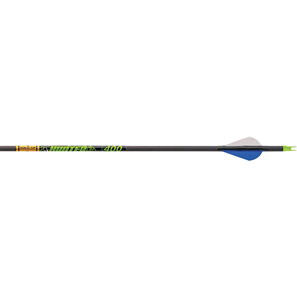 Gold Tip Hunter XT Arrows 340 with Raptor Vanes - 12 Pack