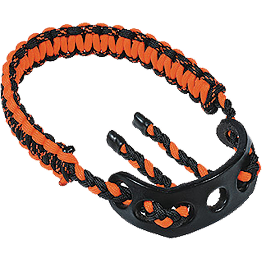 Paradox Elite Custom Cobra Bow Sling Black/Neon Orange - Premium Leather Design