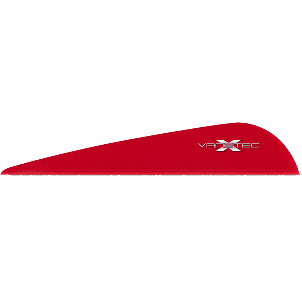 VaneTec V-Max Vanes Red 3 in. 100 Pack - High Performance Archery Vanes