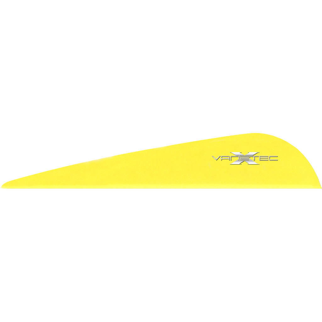 VaneTec V-Max Vanes Flo. Yellow 3 in. 100 Pack - Durable Archery Fletching