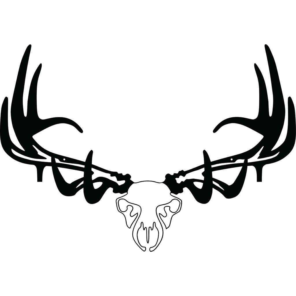 Raxx Bow Hanger Elk Skull - Durable Carbon Steel Construction