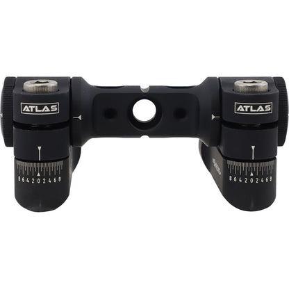 Shrewd Archery Atlas V-Bar Matte Black Double - Premium Stabilization System