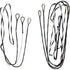 FirstString Genesis String and Cable Set White/ Black