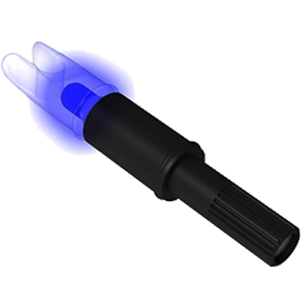 New Archery Products NAP Thunderglo Lighted Nocks Blue Universal Fit - 3 Pack