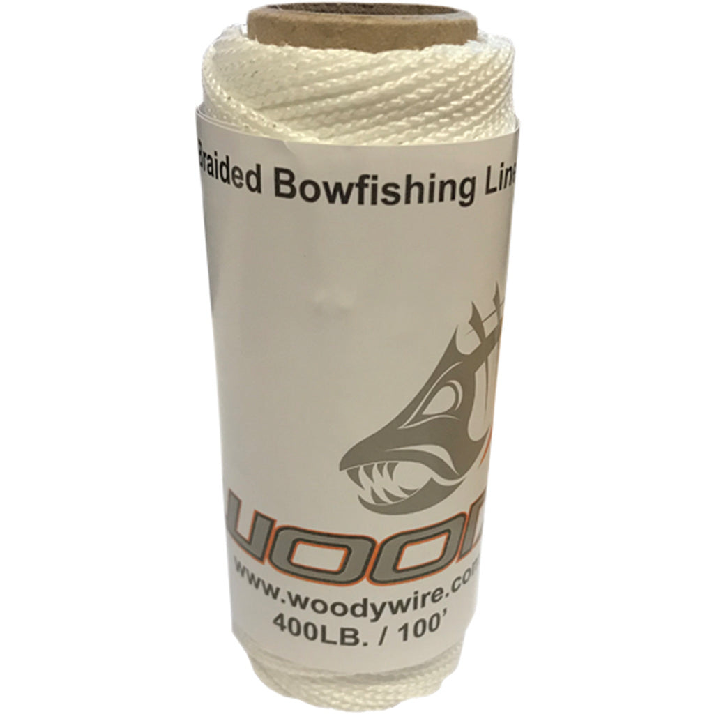 Woody Wire Bowfishing Braided Line 400 lb 100 ft.