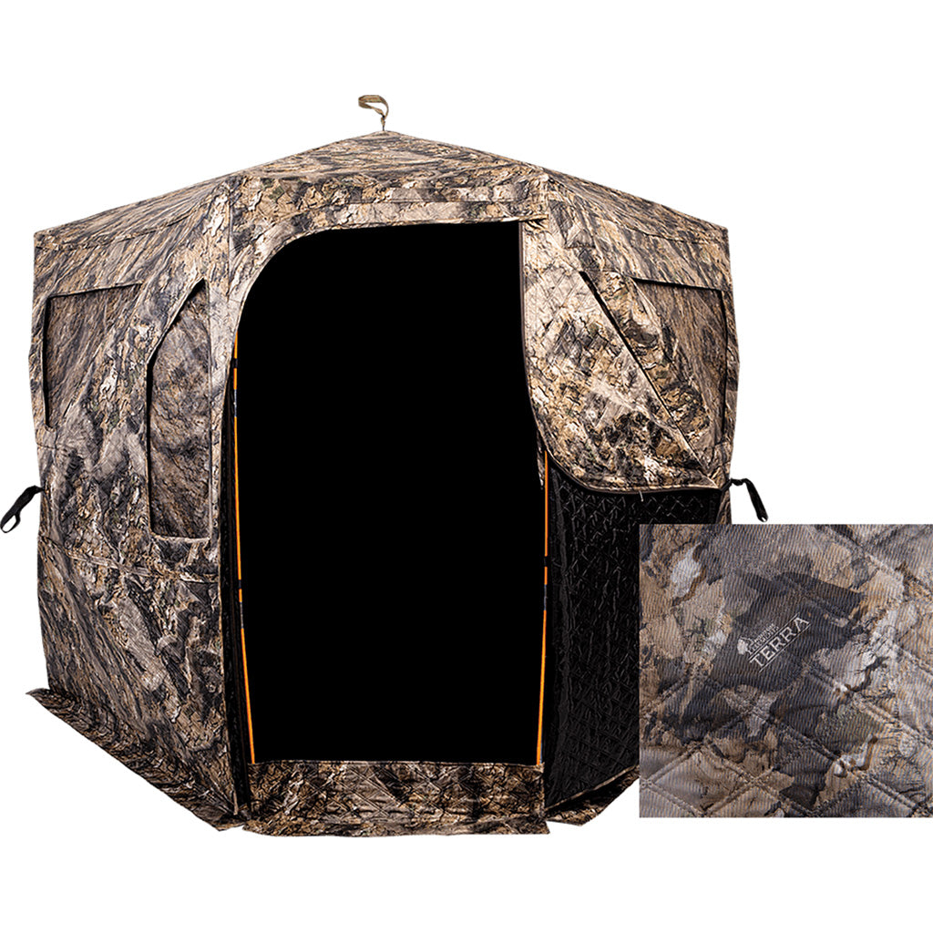 Ameristep Pro Series Thermal Hub Blind - Mossy Oak Elements Terra