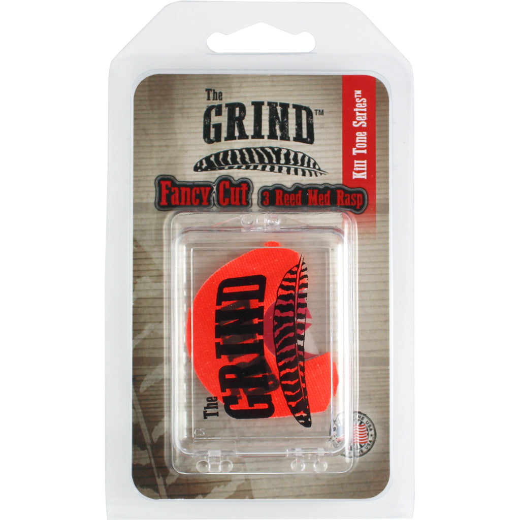 The Grind Fancy Cut Turkey Call Diaphragm Call - Triple Reed Design