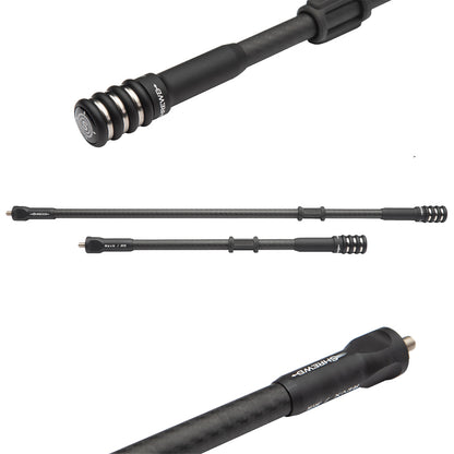 Shrewd Archery RevX Stabilizer Matte Black 15 in. - Perfect for Compound and Recurve Bows