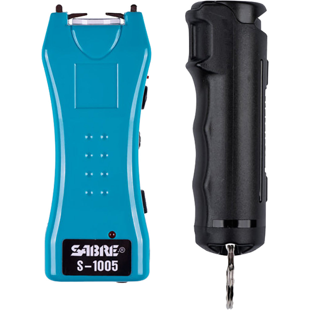 Sabre Pepper Spray and Stun Gun Defense Kit Teal – Lotz Outdoors