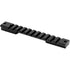 Warne Mountain Tech Tactical Rail Matte Black 20 MOA Remington Short Action
