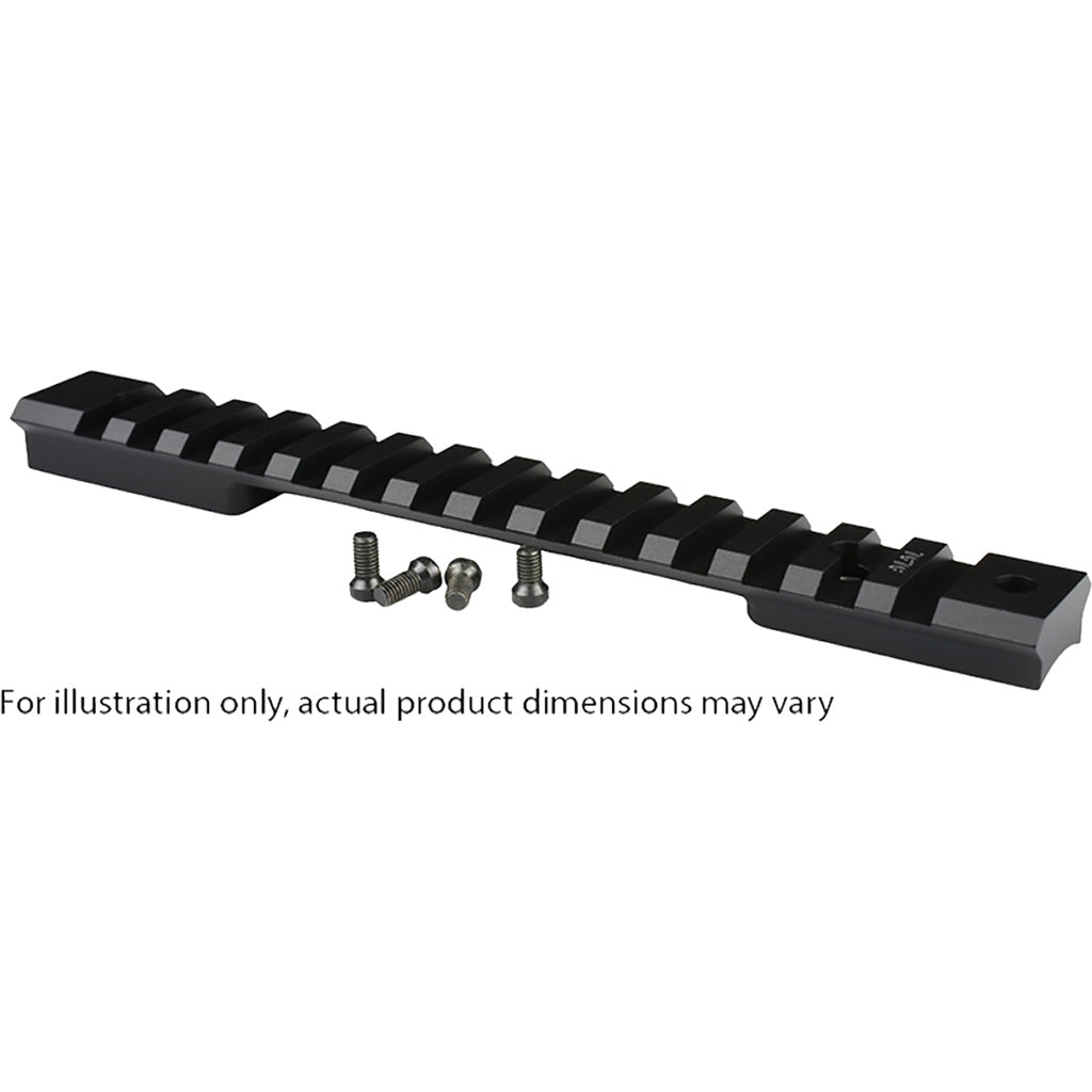 Warne Mountain Tech Tactical Rail Matte Black Howa/Vanguard Short Action - Part Number 1203916