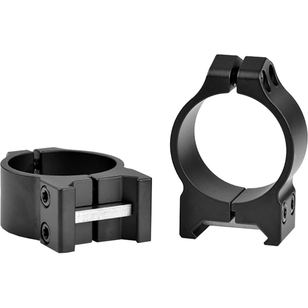 Warne Maxima Vertical PA Scope Rings Matte Black 30mm Low - Perfect for Precision Shooting