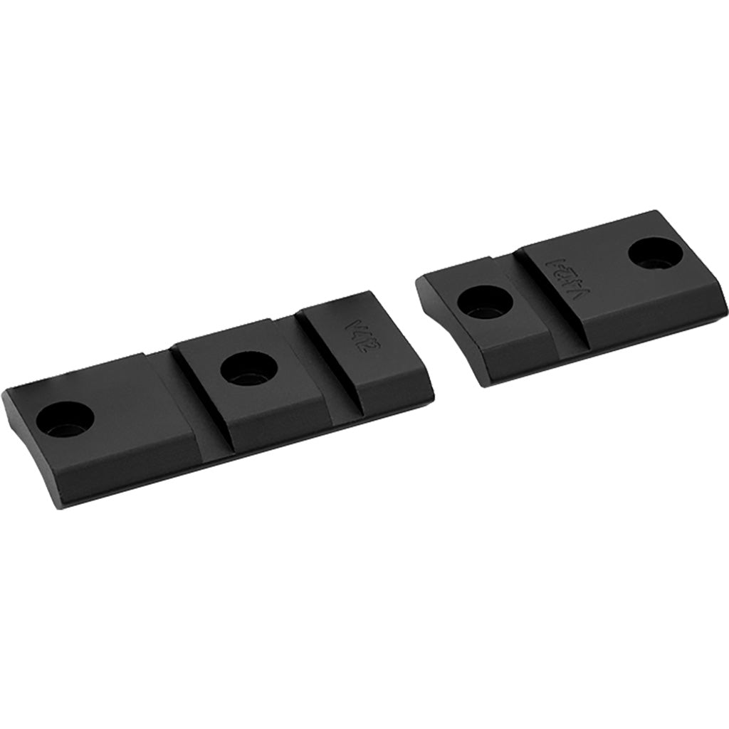 Warne Vapor Aluminum Base Set for Browning AB3 &amp; Savage Round Receiver 8-40
