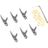 Swhacker Levi Morgan Series Replacement Blades - 2 in. 100 Gr. 6 Pack