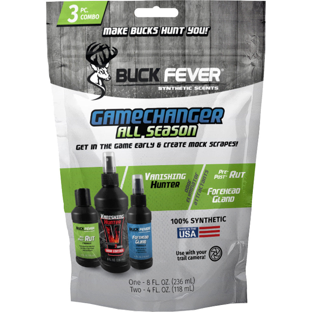 Buck Fever All Season Game Changer Pack - Synthetic Scent Package