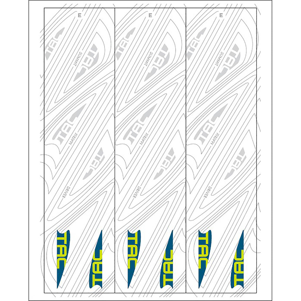 TAC Vanes Arrow Specific Wraps White Size E 4.675 (13 Pack)