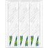 TAC Vanes Arrow Specific Wraps White Size G 5.5 13 pk.