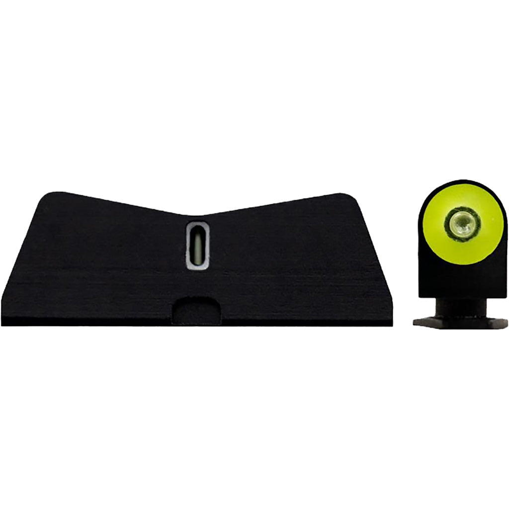 XS Sights DXT2 Big Dot Pistol Sights Yellow Glock 42 &amp; 43