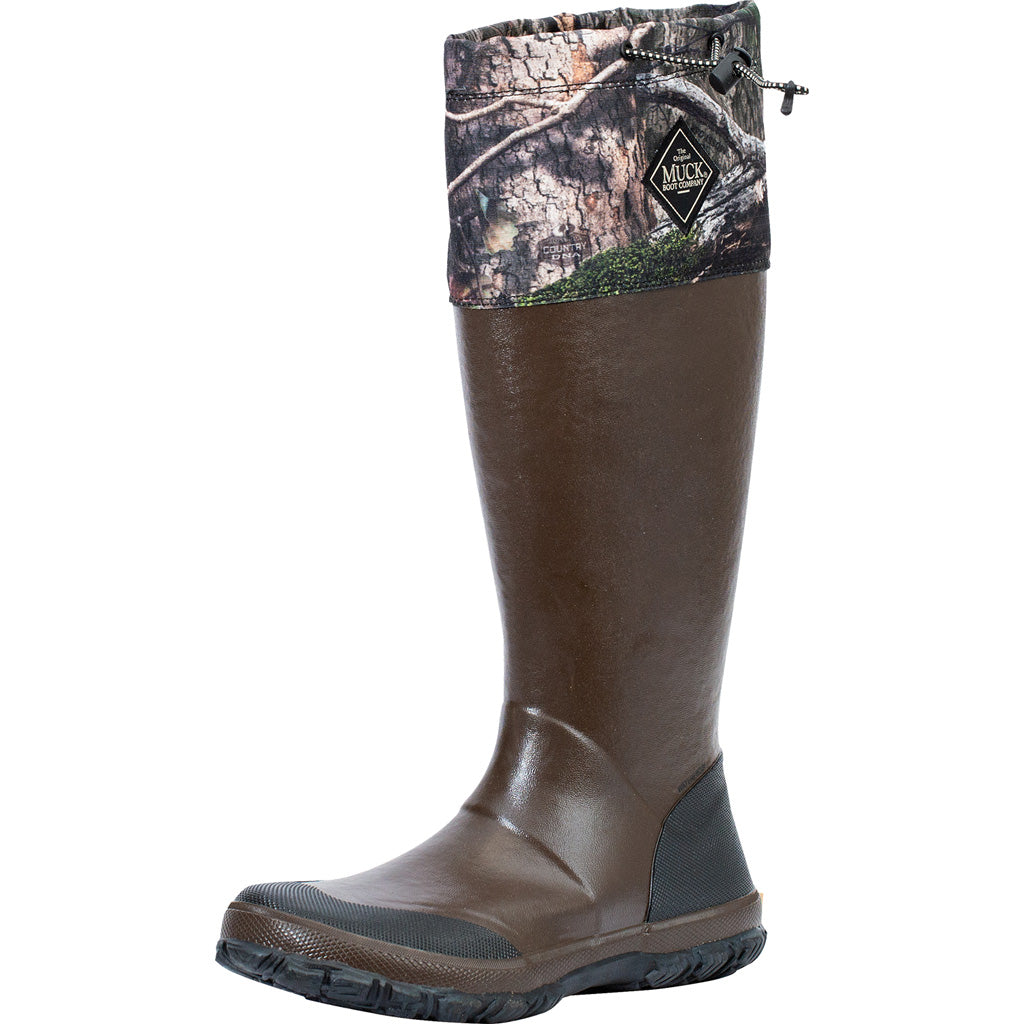 Muck Unisex Forager Tall Boot Bark and Mossy Oak Country DNA 8
