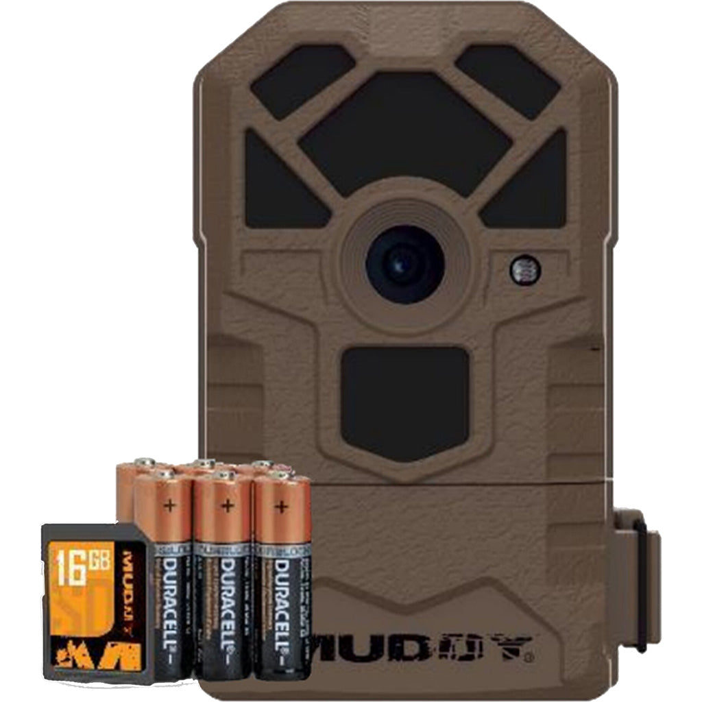 Muddy Pro Cam 14 Bundle Batteries &amp; SD Card 14 MP and 420 Video at 30FPS