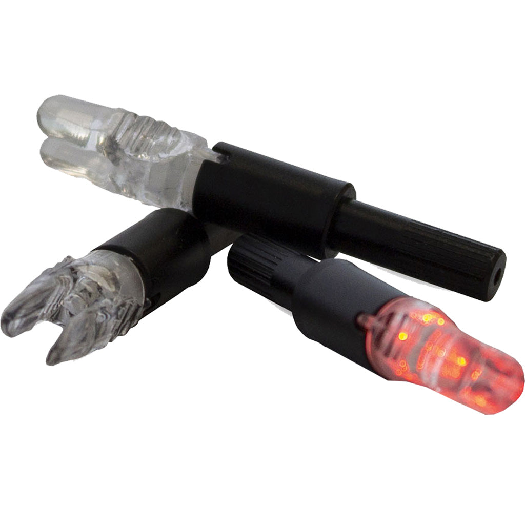 New Archery Products NAP Thunderglo Lighted Crossbow Nocks Red Universal Fit - 3 Pack
