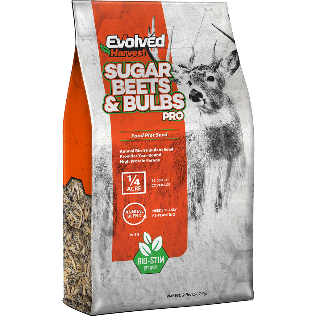 Wildgame Innovation Evolved Sugar Beets &amp; Bulb Seed 2.25 lb - Ideal for Fall and Winter Foraging