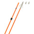 Fin Finder Raider Pro Bowfishing Arrow Orange with Big Head Pro Point