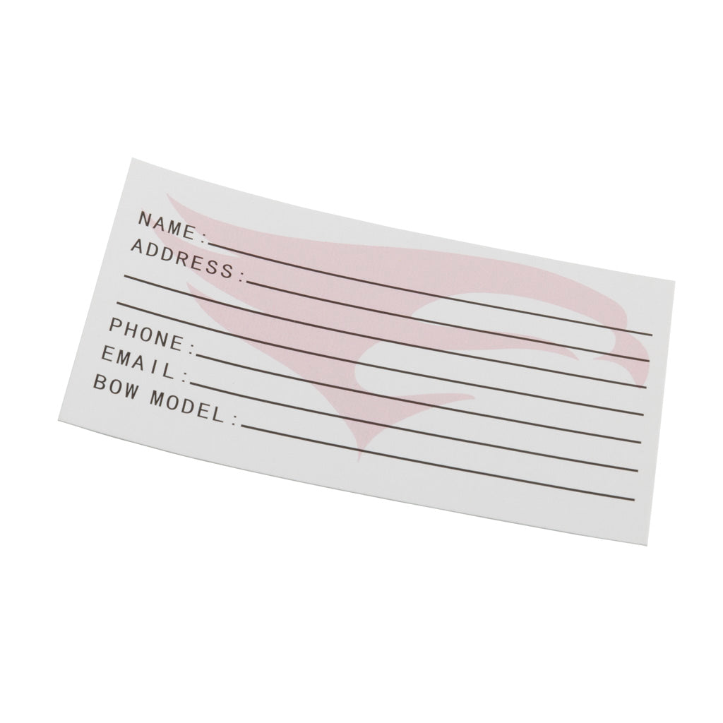 Elevation Archer ID Tag Black - ID Tag for Business Cards