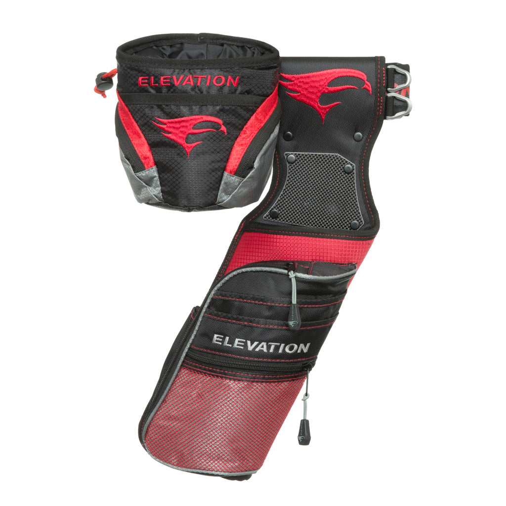 Elevation Nerve Field Quiver Package Red LH - Premium Bow Accessory