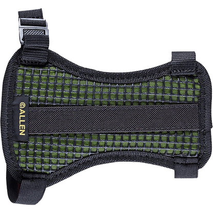 Allen Pulse Mesh Armguard Green - Durable Protection for Archery