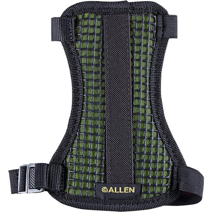 Allen Pulse Mesh Armguard Green - Durable Protection for Archery