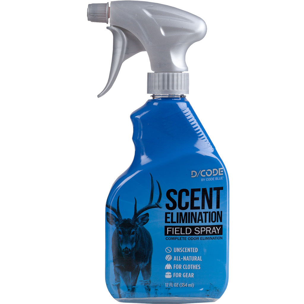 Code Blue D-Code Field Spray 12 oz - Advanced Odor Elimination
