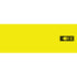 Bohning Arrow Wraps Neon Yellow 7 in. Standard 13 pk.