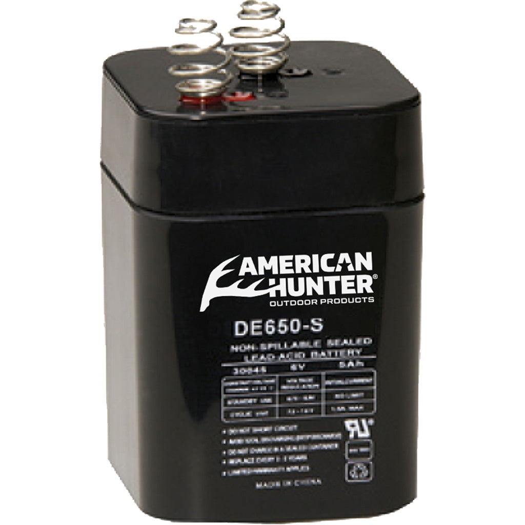 American Hunter Rechargeable Battery 6V Spring Top