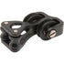 30-06 Roller Cable Slide Black - Durable Aluminum Construction