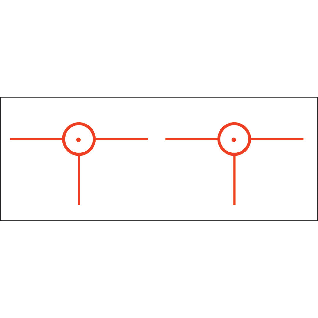 Gunstar Tactical 3D 2 Reticle Orange