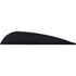 AAE Trad Vanes Black 3 in. 50 pk.