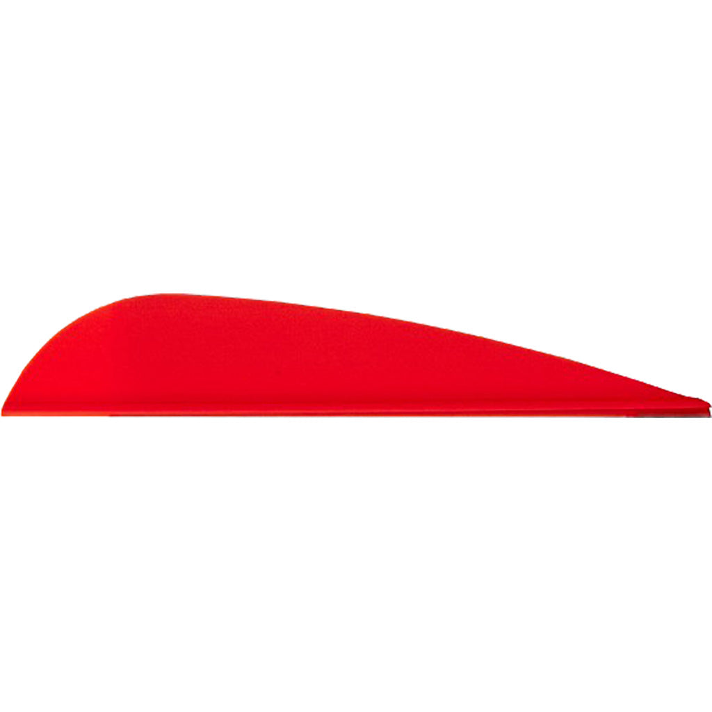 Arizona Archery Enterprises AAE Trad Vanes Fire Orange 3 in. - 50 Pack