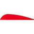 Arizona Archery Enterprises AAE Trad Vanes Fire Orange 3 in. - 50 Pack