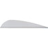 Arizona Archery Enterprises AAE Trad Vanes White 3 in. 50 pk.