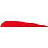 Arizona Archery Enterprises AAE Trad Vanes Fire Orange 4 in. - 50 Pack