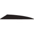 TAC Vanes Driver Vanes Black 3.75 in. - 100 Pack