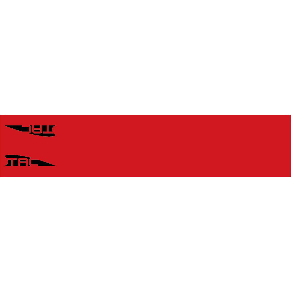 TAC Vanes Arrow Wraps Red 4.675 x 1.0 in. 13 pk.