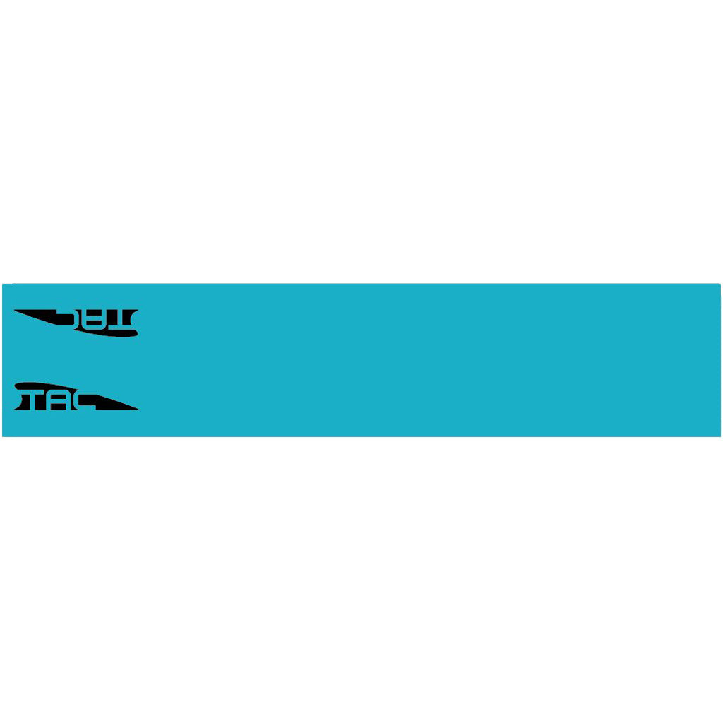 TAC Vanes Arrow Wraps Turquoise 4.675 x 1.0 in. 13 pk.